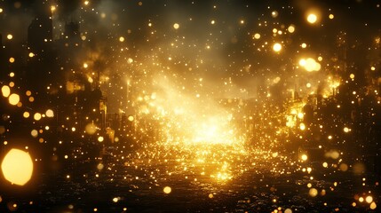 Naklejka premium A close-up of molten metal sparks and flames during a welding process