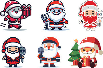 Santa Claus Vector Illustration Design