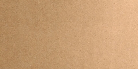Background of brown kraft paper or cardboard texture. Brown recycled paper texture background parchment or papyrus surface, vector