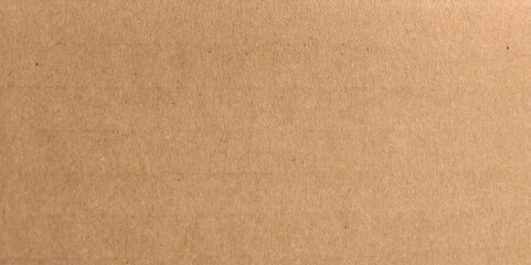 Background of brown kraft paper or cardboard texture. Abstract pattern of beige rough carton, old paper sheet, parchment or papyrus surface, vector