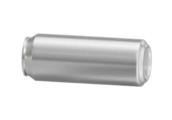 500 ml clean aluminum beverage drink soda can, transparent background