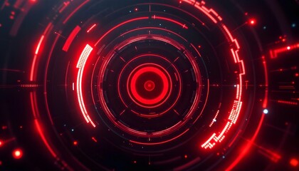 Obraz premium Cyber quantum computing and electronic global intelligence abstract tech background