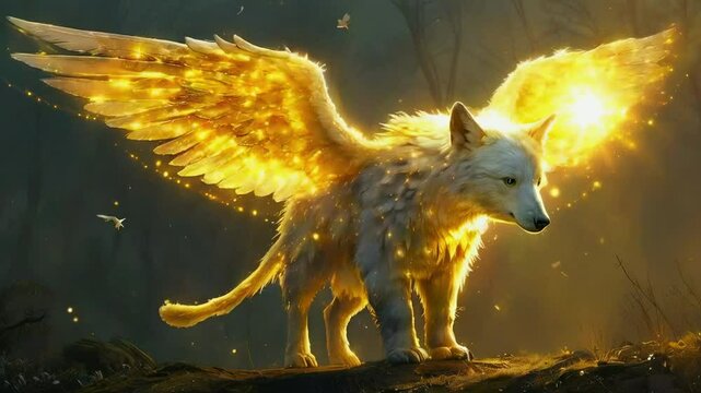 Animals with Wings of Light 