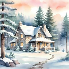 Fototapeta premium Christmas Card