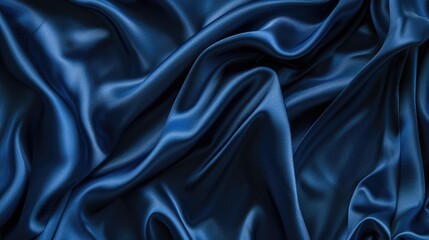 Obraz premium Silk backdrop in navy.