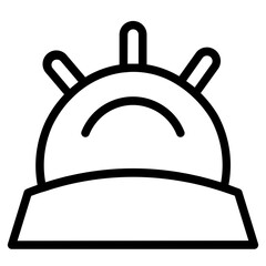 Construction Industrial Tool Line Icon