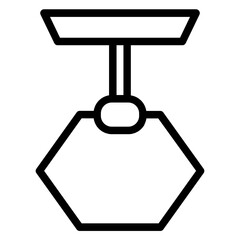 Factory Industry Machine Line Icon