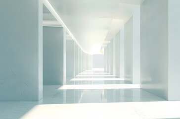 Obraz premium Minimal architectural space