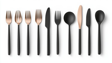cutlery. kitchen utensils and food
