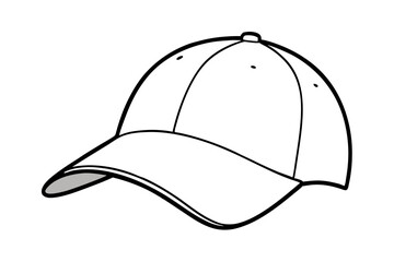 baseball cap vector illustration