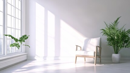 Fototapeta premium Modern bright interior