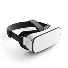 VR glasses isolated on white background