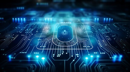 Blockchain-based identity verification ensuring secure online transactions.