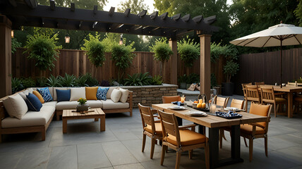 restaurant in the city