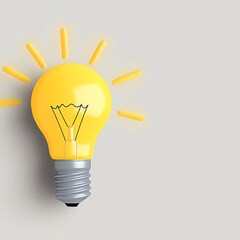 Bright Idea Light Bulb Concept Design