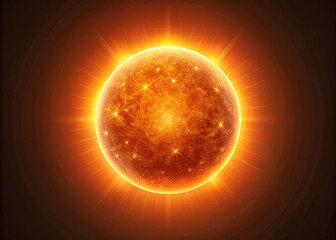 sun in space
