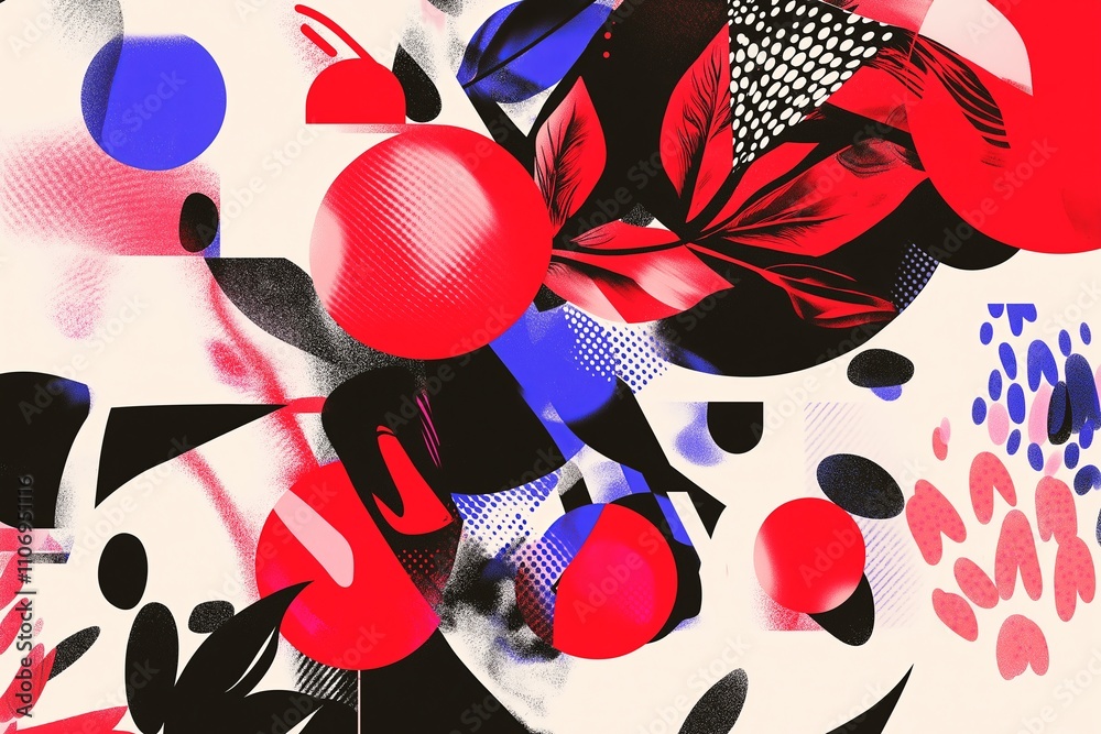 Poster A generative art piece with evolving patterns and organic forms