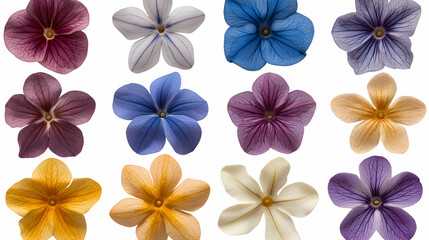 Fototapeta premium Vibrant Flower Petals, A Colorful Floral Arrangement