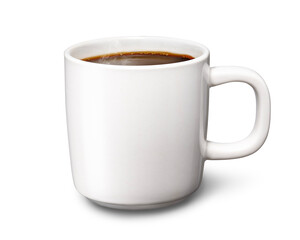 マグカップに注がれたコーヒー / coffee in a mug
