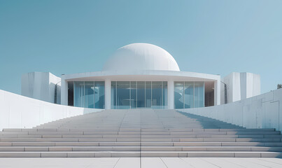 Fototapeta premium Minimal architectural space