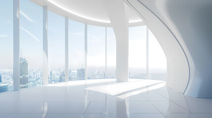 Obraz premium Minimal architectural space