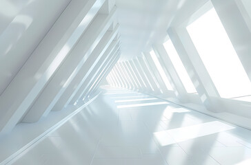 Obraz premium Minimal architectural space