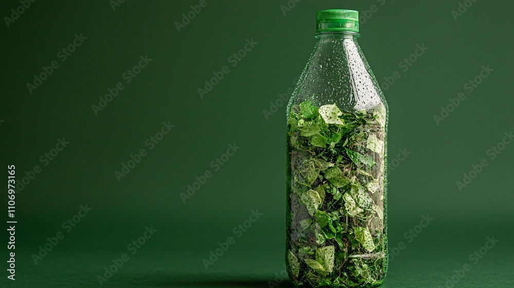 Poster an eco-conscious tech startup developing solutions for reducing industrial waste stock photo with si