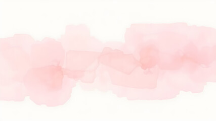Fototapeta premium Abstract pink watercolor background, text space. Generative AI
