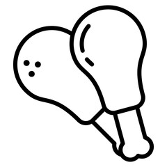 Chicken Leg Icon