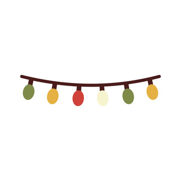 Christmas Vector Illustration - Lamp