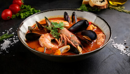 Bouillabaisse.  food
