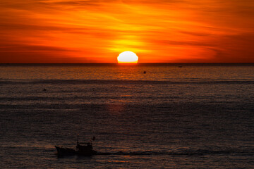 Dawn in Hon Kho fishing village, Nhon Hai, Quy Nhon
