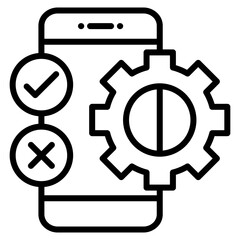 Obraz premium Testing Icon