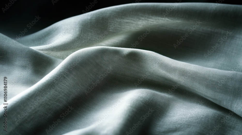 Aufkleber soft, flowing fabric drapes create an elegant and serene visual effect.