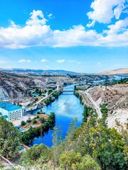 Nokho is a complex of three caves in Dagestan above the Sulak Canyon. Russia