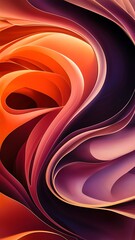 Beautiful abstract background in orange and purple color