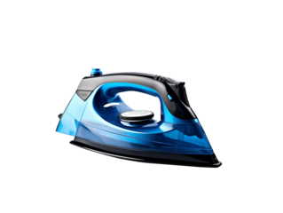 Electric Iron isolated on transparent background 
