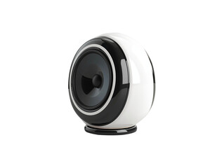 Small speaker isolated transparent background, PNG, generative ai,  