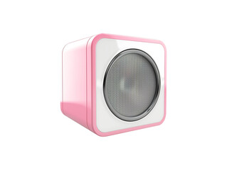 Small speaker isolated transparent background, PNG, generative ai,  