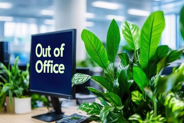 Modern Office Out of Office Email Notification