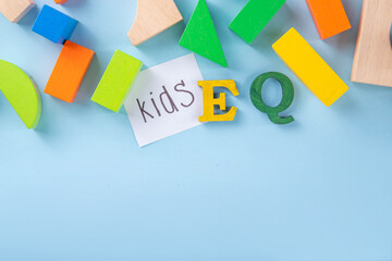 Kids EQ, child emotional quotient concept
