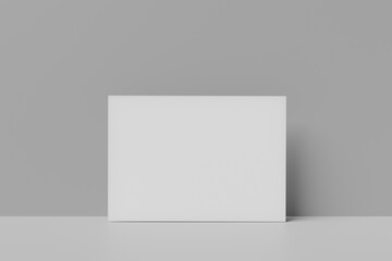 Brochure Flyer Mockup 3D Rendering