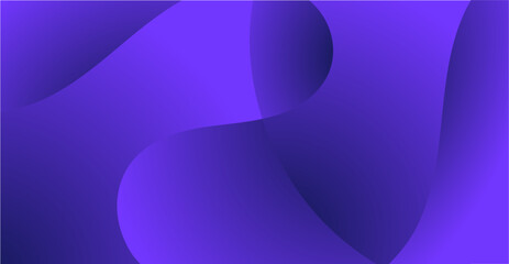 Abstract purple gradient design with flowing shapes.