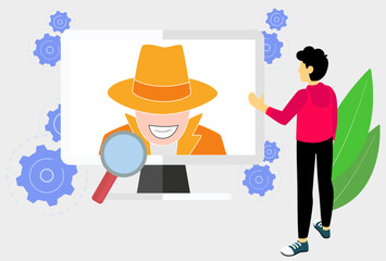 1042 - Spyware Concept Illustration