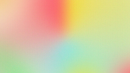 Gradient background with soft pastel tones of yellow, green, orange, and red.