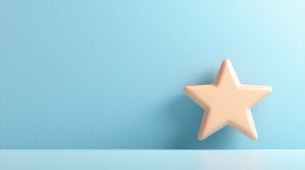 Obraz premium Icons and Buttons A minimalist icon of a checkmark inside a five star shape, suitable for clean and modern app design or website interfaces.