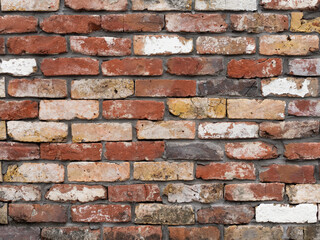 レンガの壁　