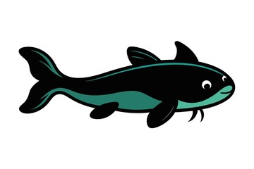 illustration of a catfish fish