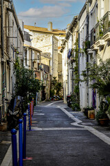 s&egrave;te pointe, courte, &eacute;tang de thau, th&eacute;&acirc;tre de la mer