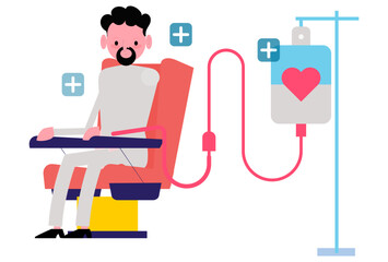 Perfusion Concept Illustration Stylish and Beautiful